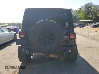 2020 Jeep Wrangler Unlimited Sport S with VIN 1C4HJXDN0LW115231, listed as a Copart auction lot 53436115 with 64,307 mi miles and Salvage title. Bid and sale history available at DreamBid. Image 6.