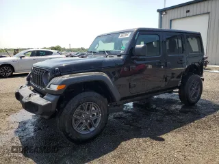 2025 Jeep Wrangler Sport S with VIN 1C4PJXDN1SW598688, listed as a Copart auction lot 61164725 with 281 mi miles and Clean title. Bid and sale history available at DreamBid. Image 1.
