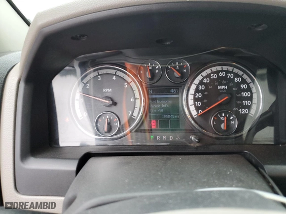 2010 Dodge Ram 1500 ST with VIN 1D7RB1GPXAS181534, listed as a Copart auction lot 42546165 with 195,845 mi miles and Salvage Title. Bid and sale history available at carsss.com. Image 9.