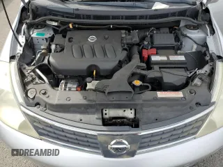 2009 Nissan Versa 1.8 S with VIN 3N1BC11E69L374261, listed as a Copart auction lot 47252795 with 70,600 mi miles and Salvage Title. Bid and sale history available at carsss.com. Image 11.