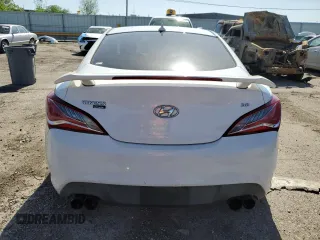 2013 Hyundai Genesis Coupe Track z VIN KMHHU6KJ6DU079703, wystawiony jako Copart lot #57285915 z przebiegiem 154 940 mil mil oraz Tytuł czysty. Historia ofert i sprzedaży dostępna na DreamBid. Obrazek 6.