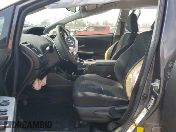 2016 Toyota Prius Two with VIN JTDZN3EU5GJ041430, listed as a Copart auction lot 53483425 with 61,633 mi miles and Salvage Title. Bid and sale history available at DreamBid. Image 7.