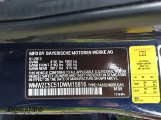 2013 MINI Countryman S ALL4 z VIN WMWZC5C51DWM15816, wystawiony jako IAAI lot #41734311 z przebiegiem 134 636 mil mil oraz . Historia ofert i sprzedaży dostępna na DreamBid. Obrazek 9.