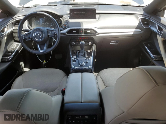 2021 Mazda CX-9 Grand Touring with VIN JM3TCBDY6M0520443, listed as a Copart auction lot 57403735 with 31,414 mi miles and Salvage title. Bid and sale history available at DreamBid. Image 8.
