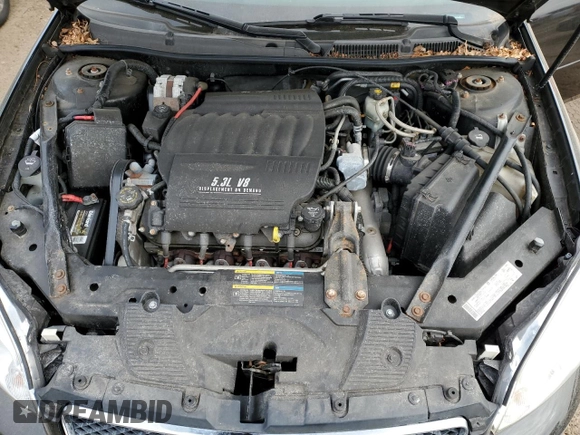 2006 Chevrolet Impala SS with VIN 2G1WD58C769113395, listed as a Copart auction lot 44768115 with 26,020 mi miles and Salvage Title. Bid and sale history available at DreamBid. Image 11.