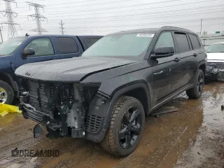 2021 Jeep Grand Cherokee Altitude with VIN 1C4RJKAG3M8137954, listed as a Copart auction lot 48356225 with 45,953 mi miles and Salvage title. Bid and sale history available at DreamBid. Image 1.