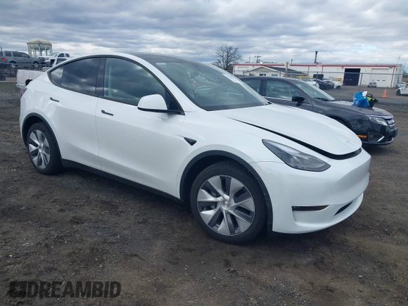 2023 Tesla Model Y Long Range with VIN 7SAYGDEE3PA201719, listed as a IAAI auction lot 42048816 with Not Provided miles and . Bid and sale history available at DreamBid. Image 1.