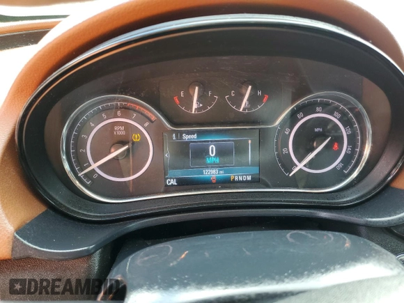 2017 Buick Regal Premium II with VIN 2G4GR5GX0H9131544, listed as a Copart auction lot 43786165 with 122,983 mi miles and Salvage Title. Bid and sale history available at carsss.com. Image 9.