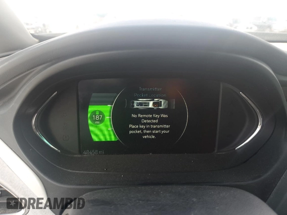 2020 Chevrolet Bolt EV LT with VIN 1G1FY6S02L4130418, listed as a Copart auction lot 59811195 with 48,458 mi miles and Salvage title. Bid and sale history available at DreamBid. Image 9.