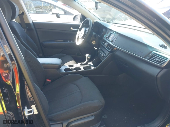 2017 Kia Optima LX with VIN KNAGT4L30H5150110, listed as a IAAI auction lot 41854437 with 25,061 mi miles. Bid and sale history available at carsss.com. Image 5.