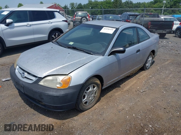 2002 Honda Civic with VIN 1HGEM212X2L107212, listed as a IAAI auction lot 42490326 with 178,252 mi miles and . Bid and sale history available at DreamBid. Image 2.