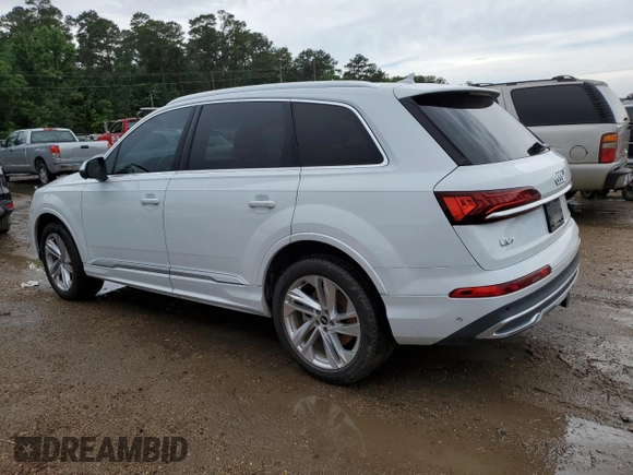 2021 Audi Q7 Premium Plus с VIN WA1LXAF75MD014505, выставлен на аукционе Copart как лот 61069045 с пробегом 51 182 миль миль и Списание • Salvage title. История ставок и продаж доступна на DreamBid. Изображение 2.