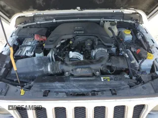 2019 Jeep Wrangler Unlimited Sahara with VIN 1C4HJXEG8KW574005, listed as a Copart auction lot 55386585 with Not provided miles and Salvage title. Bid and sale history available at DreamBid. Image 11.