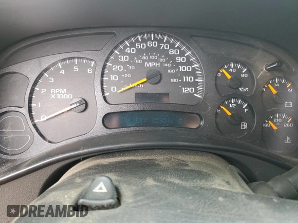 2005 Chevrolet Silverado 1500 LS z VIN 2GCEC13T151270603, wystawiony jako Copart lot #55820455 z przebiegiem 259 512 mil mil oraz Szkoda całkowita • Salvage title. Historia ofert i sprzedaży dostępna na DreamBid. Obrazek 9.