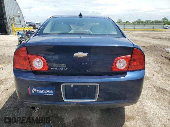 2012 Chevrolet Malibu 1LT with VIN 1G1ZC5E03CF299952, listed as a Copart auction lot 51625595 with 171,891 mi miles and Clean Title. Bid and sale history available at DreamBid. Image 6.
