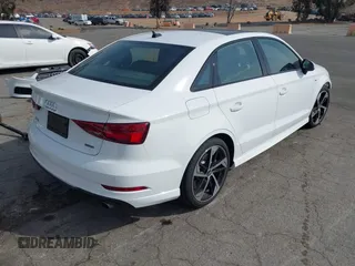 2020 Audi A3 Sedan S line Premium with VIN WAUBEGFF0LA057518, listed as a IAAI auction lot 41479810 with 29,201 mi miles. Bid and sale history available at carsss.com. Image 4.