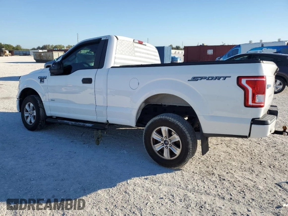 2016 Ford F-150 XL with VIN 1FTMF1CP8GKF02008, listed as a Copart auction lot 82968324 with 69,840 mi miles and Salvage Title. Bid and sale history available at carsss.com. Image 2.