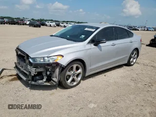 2016 Ford Fusion S with VIN 3FA6P0G77GR365798, listed as a Copart auction lot 58984905 with 116,950 mi miles and Salvage title. Bid and sale history available at DreamBid. Image 1.