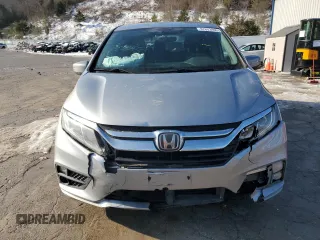 2019 Honda Odyssey EX with VIN 5FNRL6H59KB074264, listed as a Copart auction lot 87653495 with 104,422 mi miles and Salvage Title. Bid and sale history available at carsss.com. Image 5.