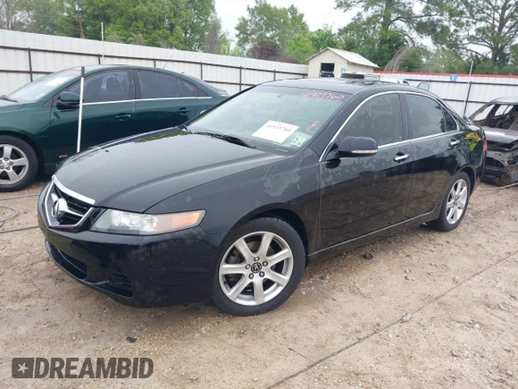 2005 Acura TSX with VIN JH4CL96865C027083, listed as a IAAI auction lot 41933760 with 1 mi miles. Bid and sale history available at carsss.com. Image 2.