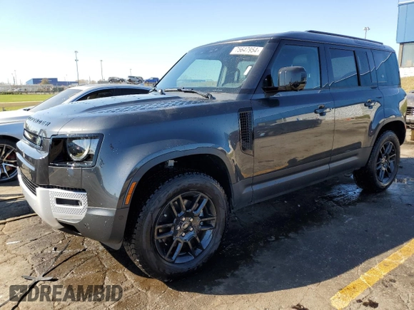 2024 Land Rover Defender S with VIN SALEJ7EX4R2286317, listed as a Copart auction lot 75647954 with 11,710 mi miles and Salvage title. Bid and sale history available at DreamBid. Image 1.