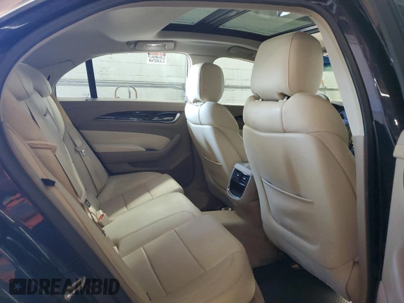 2016 Cadillac CTS Luxury Collection AWD with VIN 1G6AX5SS6G0126033, listed as a Copart auction lot 55636615 with 76,113 mi miles and Salvage title. Bid and sale history available at DreamBid. Image 10.