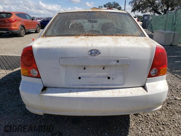 2005 Hyundai Accent GLS with VIN KMHCG45C55U664731, listed as a Copart auction lot 80205574 with 170,335 mi miles and Salvage Title. Bid and sale history available at carsss.com. Image 6.