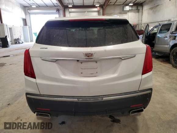 2017 Cadillac XT5 Luxury FWD with VIN 1GYKNBRS3HZ114893, listed as a Copart auction lot 49874565 with 87,353 mi miles and Clean Title. Bid and sale history available at carsss.com. Image 6.