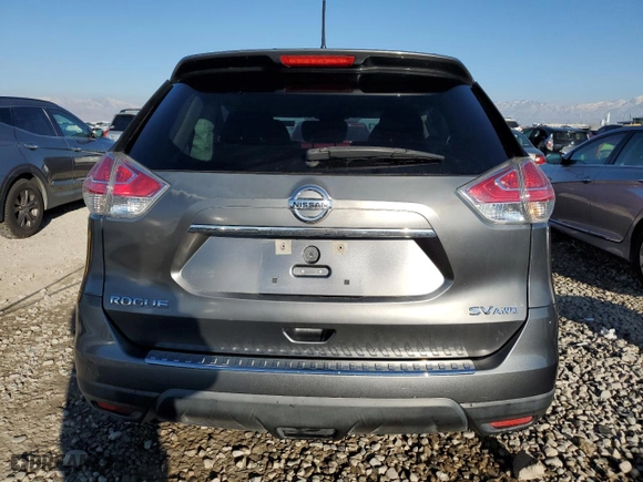 2015 Nissan Rogue S with VIN KNMAT2MV2FP554203, listed as a Copart auction lot 47245155 with 78,873 mi miles and Salvage Title. Bid and sale history available at carsss.com. Image 6.