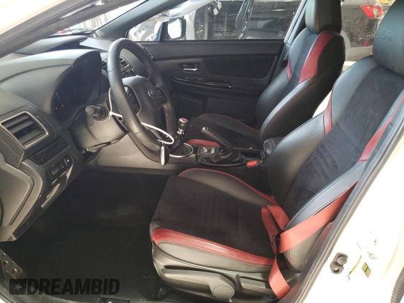 2021 Subaru WRX STI with VIN JF1VA2E67M9806789, listed as a Copart auction lot 47670465 with 32,838 mi miles and Salvage Title. Bid and sale history available at carsss.com. Image 7.