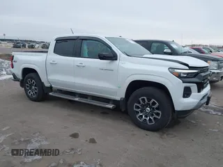 2024 Chevrolet Colorado 4WD Z71 with VIN 1GCPTDEK1R1113664, listed as a IAAI auction lot 41380070 with 6,922 mi miles. Bid and sale history available at carsss.com. Image 1.