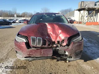 2020 Jeep Cherokee Latitude with VIN 1C4PJMCB3LD651068, listed as a Copart auction lot 87751455 with 72,700 mi miles and Salvage Title. Bid and sale history available at carsss.com. Image 5.