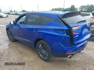 2019 Acura RDX w/A-Spec Pkg with VIN 5J8TC2H61KL010144, listed as a IAAI auction lot 42600199 with 80,921 mi miles and . Bid and sale history available at DreamBid. Image 3.