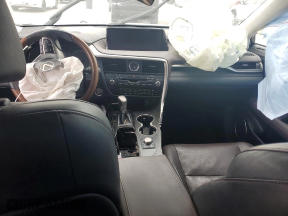 2016 Lexus RX 350 with VIN 2T2ZZMCA1GC023145, listed as a Copart auction lot 45554205 with 144,755 mi miles and Salvage title. Bid and sale history available at DreamBid. Image 8.