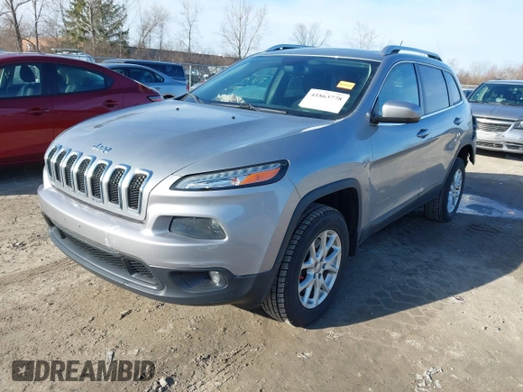 2014 Jeep Cherokee Latitude with VIN 1C4PJMCSXEW125737, listed as a IAAI auction lot 41863778 with 120,226 mi miles. Bid and sale history available at carsss.com. Image 2.
