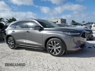 2023 Acura MDX w/Technology Package with VIN 5J8YD9H41PL003518, listed as a Copart auction lot 84565084 with 19,218 mi miles and Salvage Title. Bid and sale history available at carsss.com. Image 4.
