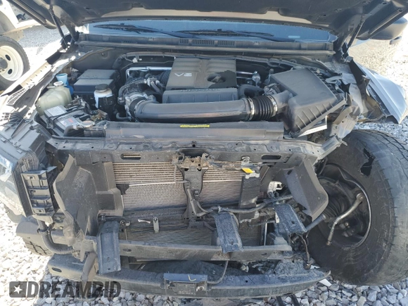 2022 Nissan Frontier S with VIN 1N6ED1CM1NN644435, listed as a Copart auction lot 61658825 with 28,780 mi miles and Salvage title. Bid and sale history available at DreamBid. Image 11.