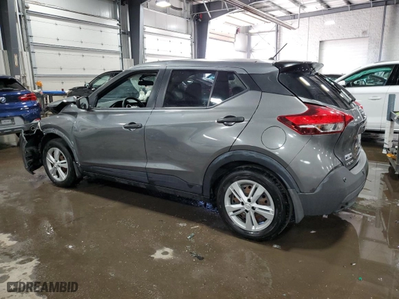 2020 Nissan Kicks S with VIN 3N1CP5BVXLL570533, listed as a Copart auction lot 48519185 with 35,926 mi miles and Salvage Title. Bid and sale history available at carsss.com. Image 2.