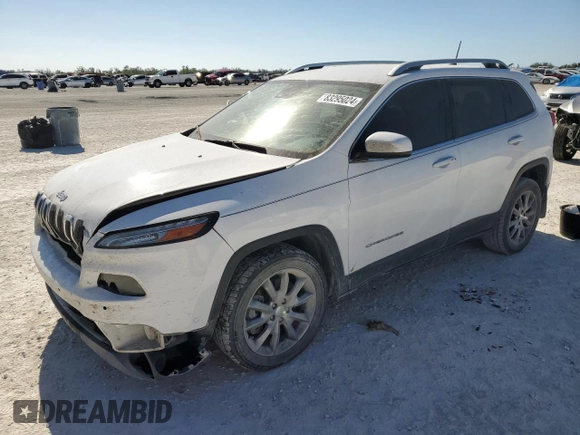 2018 Jeep Cherokee Limited z VIN 1C4PJLDX7JD573718, wystawiony jako Copart lot #83295024 z przebiegiem 102 479 mil mil oraz Nie do naprawy • Non repairable. Historia ofert i sprzedaży dostępna na DreamBid. Obrazek 1.