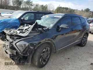 2024 Kia Sportage SX-Prestige with VIN 5XYK53DF6RG185477, listed as a Copart auction lot 43937155 with Not Provided miles and Salvage Title. Bid and sale history available at carsss.com. Image 1.