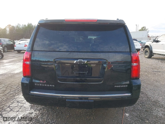 2020 Chevrolet Suburban Premier with VIN 1GNSCJKC0LR121728, listed as a IAAI auction lot 41105003 with 43,820 mi miles. Bid and sale history available at carsss.com. Image 16.