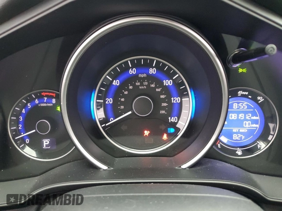 2016 Honda Fit EX with VIN JHMGK5H77GX001055, listed as a Copart auction lot 54248615 with 81,912 mi miles and Clean title. Bid and sale history available at DreamBid. Image 9.