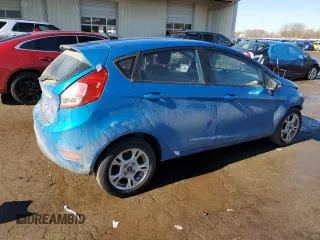 2016 Ford Fiesta SE with VIN 3FADP4EJ8GM125783, listed as a Copart auction lot 46689705 with 178,107 mi miles and Salvage Title. Bid and sale history available at DreamBid. Image 3.