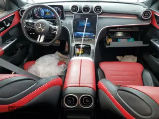 2022 Mercedes-Benz C 300 with VIN W1KAF4GB9NR043911, listed as a Copart auction lot 47158615 with 41,721 mi miles and Salvage Title. Bid and sale history available at DreamBid. Image 8.