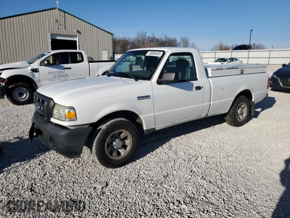 2009 Ford Ranger XL Fleet with VIN 1FTYR10E79PA57004, listed as a Copart auction lot 43636455 with 159,113 mi miles and Salvage Title. Bid and sale history available at carsss.com. Image 1.