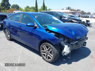 2019 Kia Forte S z VIN 3KPF34ADXKE068777, wystawiony jako IAAI lot #42314446 z przebiegiem 37 096 mil mil oraz . Historia ofert i sprzedaży dostępna na DreamBid. Obrazek 1.