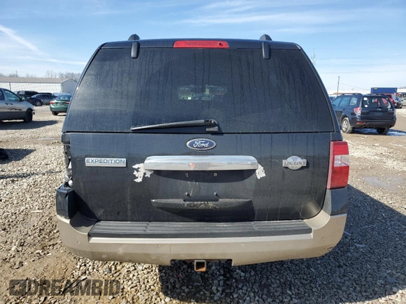 2013 Ford Expedition EL XLT with VIN 1FMJK1J52DEF23233, listed as a Copart auction lot 46584265 with 197,999 mi miles and Salvage Title. Bid and sale history available at carsss.com. Image 6.
