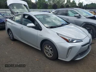2020 Toyota Prius LE with VIN JTDL9RFU0L3014503, listed as a Copart auction lot 62886205 with 195,203 mi miles and Salvage title. Bid and sale history available at DreamBid. Image 4.