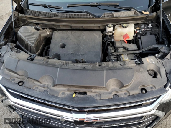 2021 Chevrolet Traverse LT Cloth with VIN 1GNERGKW7MJ168621, listed as a Copart auction lot 79432114 with 63,476 mi miles and Salvage title. Bid and sale history available at DreamBid. Image 12.