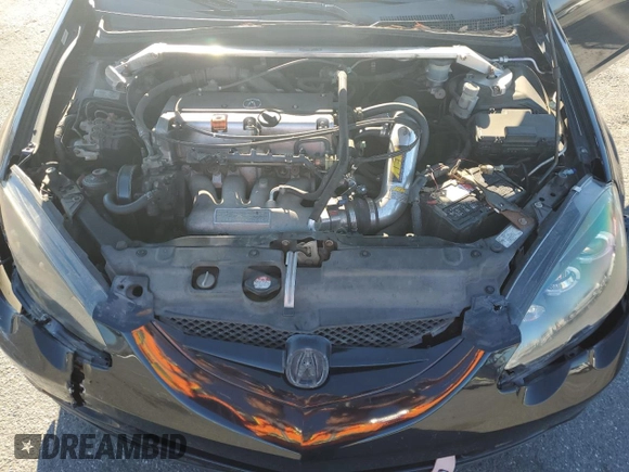 2002 Acura RSX Manual with VIN JH4DC53812C014223, listed as a Copart auction lot 81935934 with 131,353 mi miles and Salvage title. Bid and sale history available at DreamBid. Image 12.